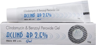 Aclind Bp 2.5% Tube Of 15gm Gel