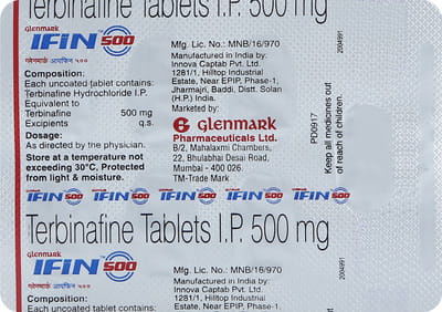 Ifin 500mg Strip Of 7 Tablets