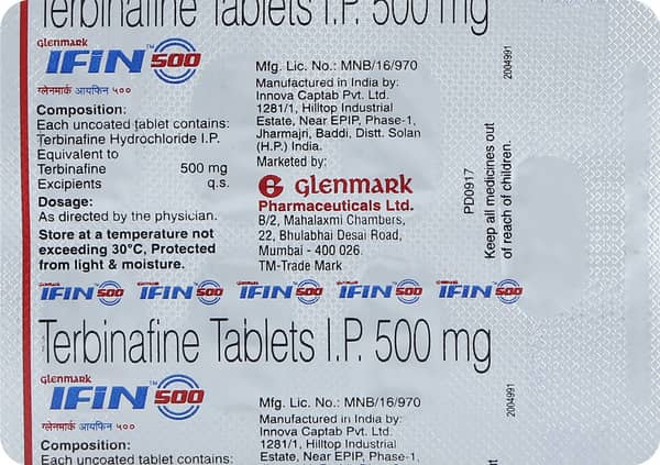 Ifin 500mg Strip Of 7 Tablets