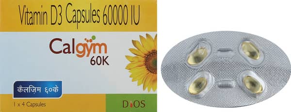 Calgym 60K Strip Of 4 Capsules