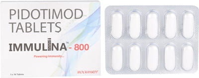 Immulina 800mg Strip Of 10 Tablets
