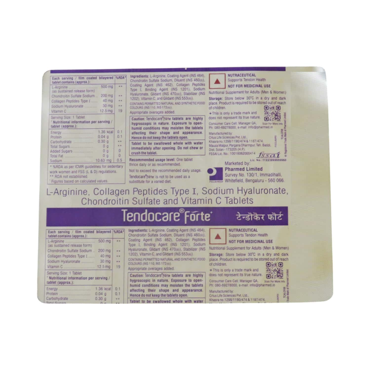 Tendocare Forte Tablet: Uses, Side Effects, Pri…