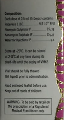 Rotavac Vaccine 0.5ml