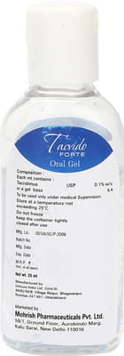 Tacvido Forte Bottle Of 25ml Mouth Gel