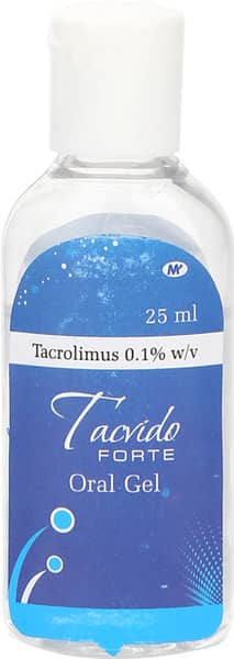 Tacvido Forte Bottle Of 25ml Mouth Gel