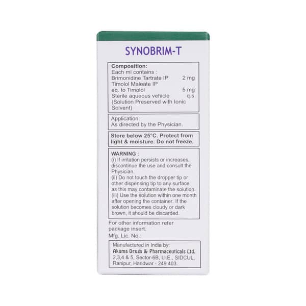 Synobrim T Eye Drop 5ml