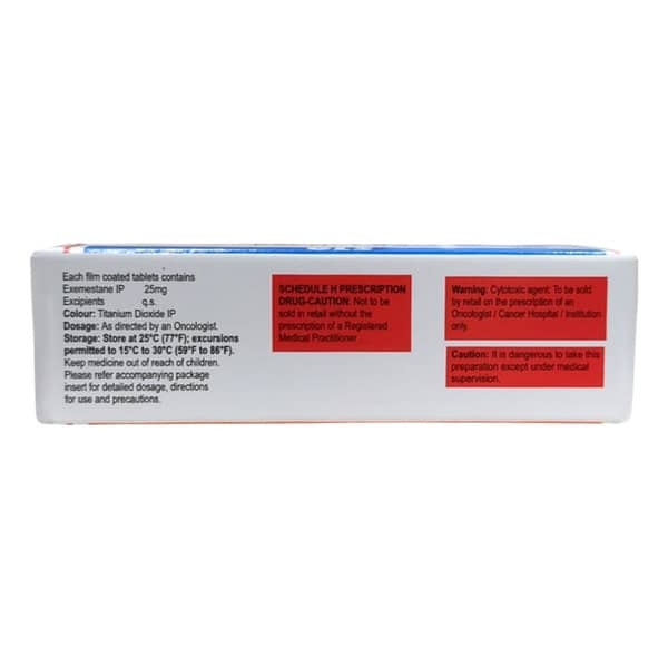 Exeget 25Mg Strip Of 10 Tablets