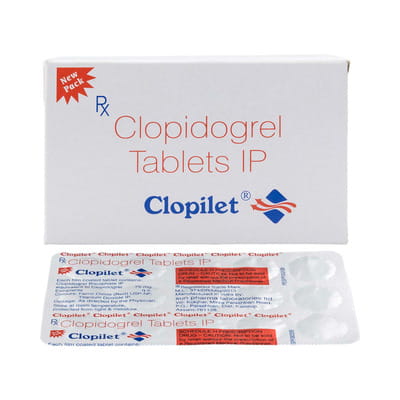Clopilet 75mg Strip Of 15 Tablets