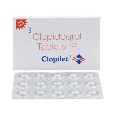 Clopilet 75mg Strip Of 15 Tablets