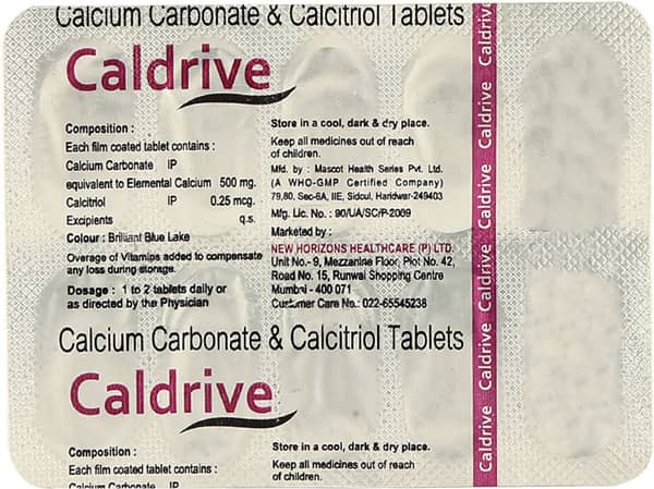 Caldrive Strip Of 10 Tablets