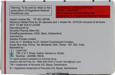 Loftair 110/50mcg Box Of 30 Capsules And 1 Inhaler