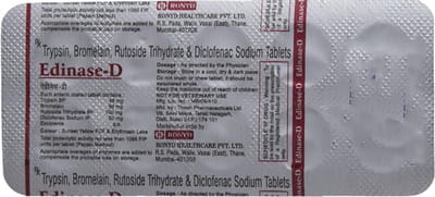 Edinase Ds Strip Of 10 Tablets