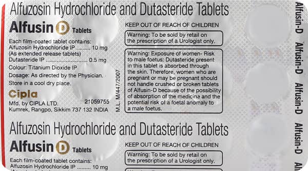 Alfusin D Tablet