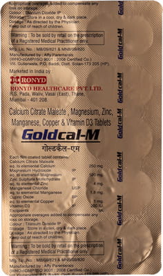 Goldcal M Strip Of 10 Tablets