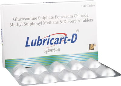 Lubricart D Strip Of 10 Tablets