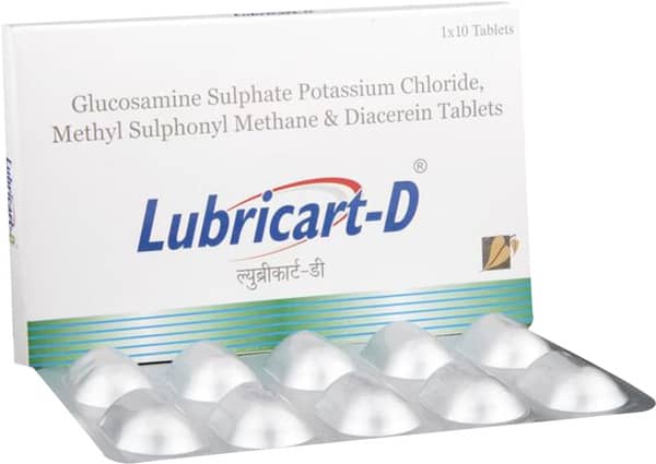 Lubricart D Strip Of 10 Tablets
