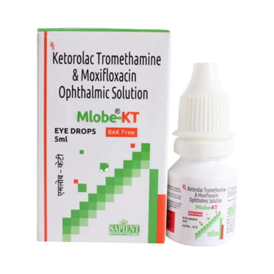 Mlobe Kt Bottle Of 5ml Eye Drops