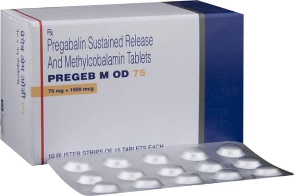 Pregeb M Od 75mg Strip Of 15 Tablets