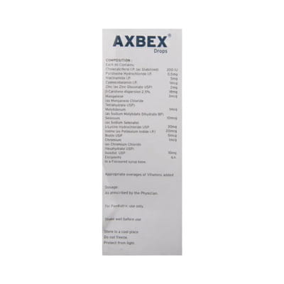 Axbex Bottle Of 15ml Drops