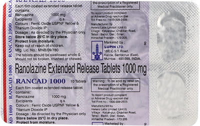 Rancad 1000mg Strip Of 10 Tablets