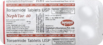 Nephtor 40mg Strip Of 10 Tablets