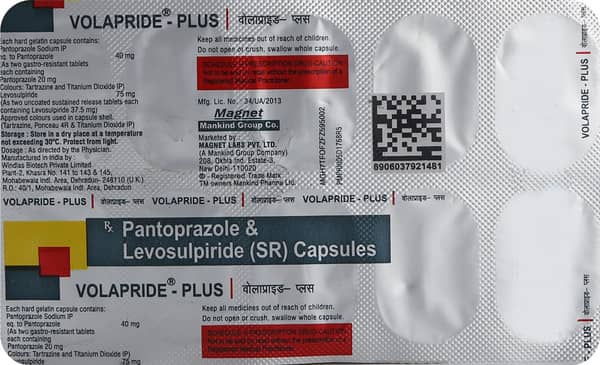 Volapride Plus Strip Of 10 Capsules