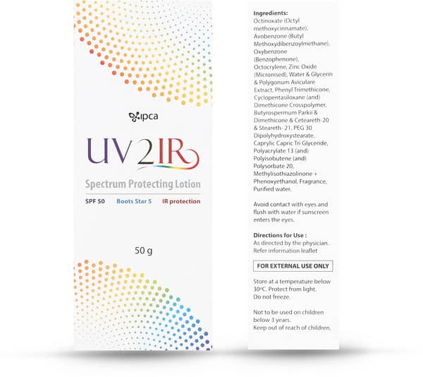 Uv 2 Ir Lotion 50Gm
