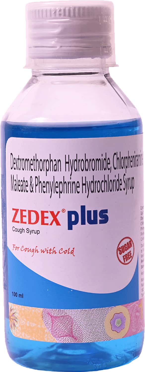 zedex plus mix fruit flavour sugar free syrup