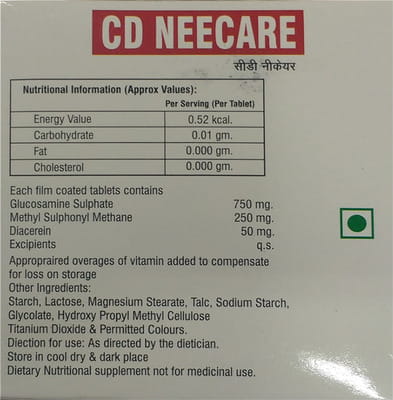 Cd Neecare Strip Of 10 Tablets