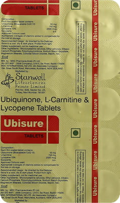 Ubisure Strip Of 10 Tablets
