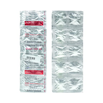 Bvert Od 48 Strip Of 10 Tablets