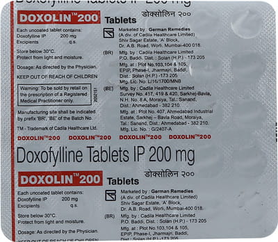 Doxolin 200mg Strip Of 30 Tablets