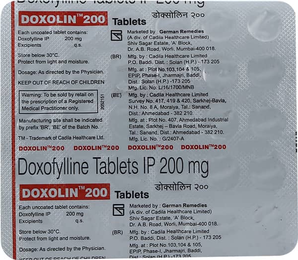 Doxolin 200 Tablet