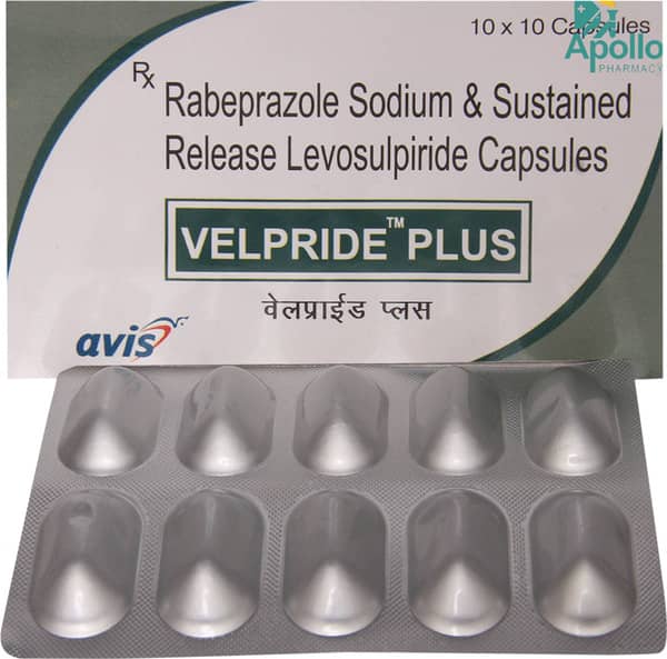 Velpride Plus Strip Of 10 Capsules
