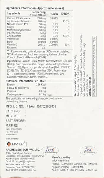 Citabo K2 7 Strip Of 10 Tablets