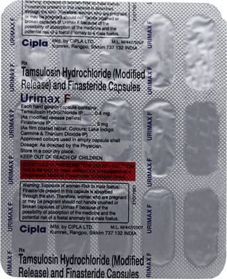 Urimax F Strip Of 15 Capsules
