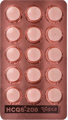 Hcqs 200mg Strip Of 15 Tablets