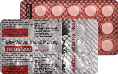 Hcqs 200mg Strip Of 15 Tablets