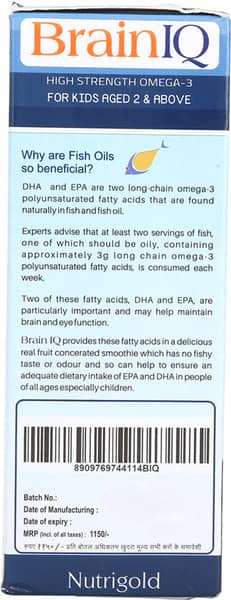 Brain Iq Syrup | Mango Flavour