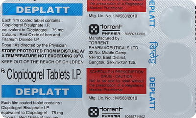 Deplatt 75mg Strip Of 15 Tablets