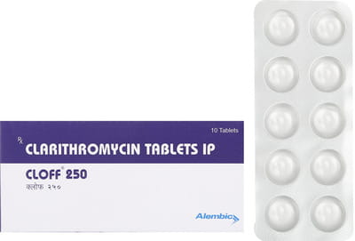 Cloff 250mg Strip Of 10 Tablets
