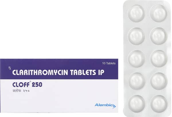 Cloff 250mg Strip Of 10 Tablets