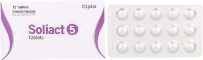 Soliact 5mg Strip Of 15 Tablets