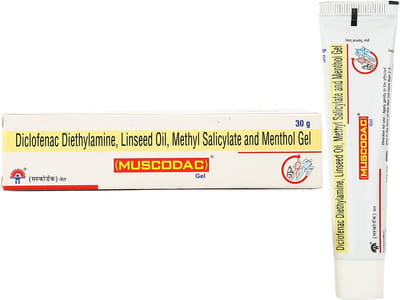 Muscodac Tube Of 30gm Gel