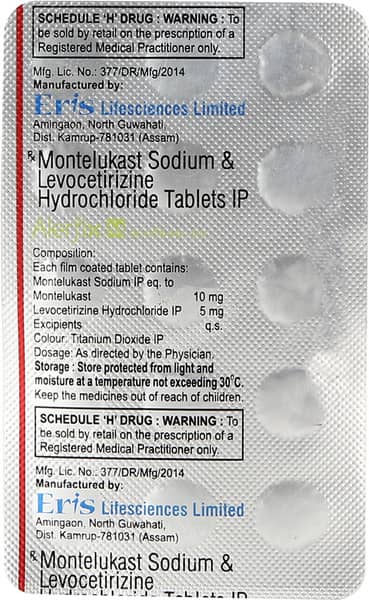 Alerfix M Strip Of 15 Tablets