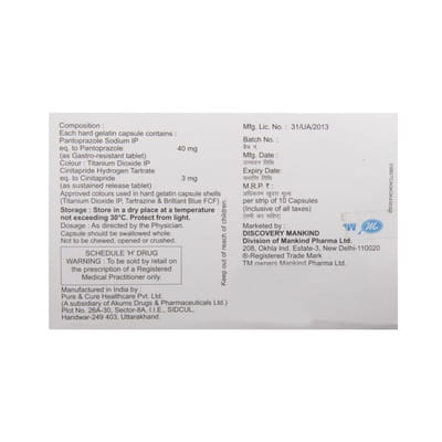 Pantakind Flux Strip Of 15 Capsules