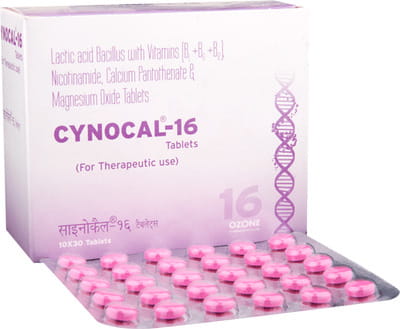 Cynocal 16 Rf Strip Of 30 Tablets