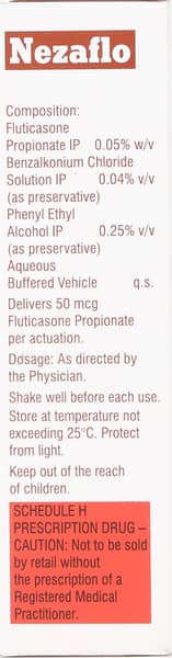 Nezaflo Bottle Of 12ml Nasal Spray