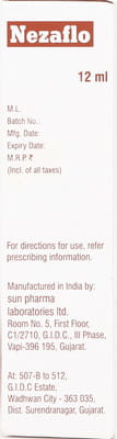 Nezaflo Bottle Of 12ml Nasal Spray