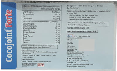 Cocojoint Forte Strip Of 10 Tablets
